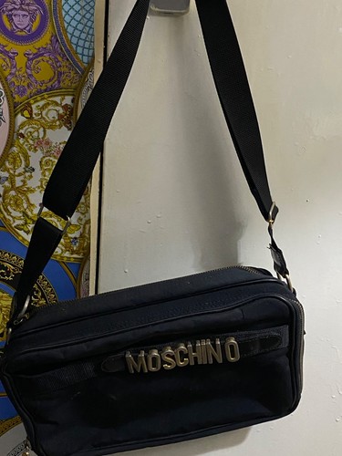 Vintage moschino black nylon - ,
