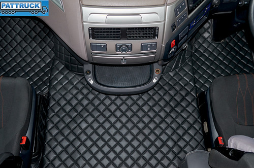 Truck eco leather floor mats - eco,