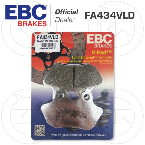 Brake pads rear - ebc, harley
