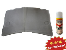 Insulation mat engine compartment insulation including spray adhesive for Mercedes W201 hood