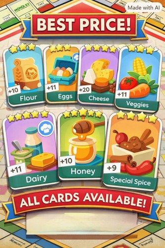 Cafe ingredient set stickers - set,