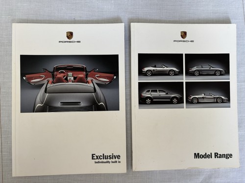 Porsche brochures model - model, range