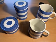TG Green 'Cornishware' 2 x