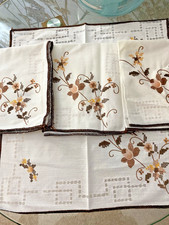 FOUR  VINTAGE WHITE SPANISH