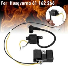 Ignition Coil Set For Husqvarna 61 162 266 Jonsered 630 670 Chainsaw Type UK New
