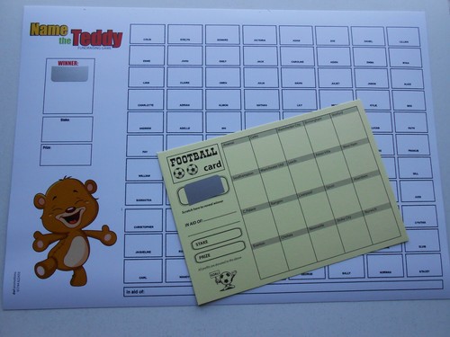 Name the teddy scratch - the, cards