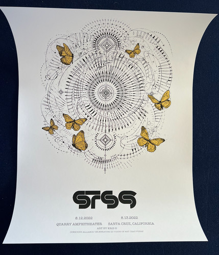 100 authentic sts9 poster - 100%,