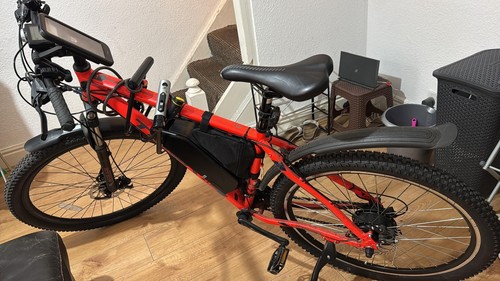 Tiger red black - mountain, bike