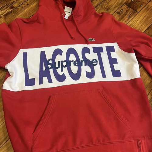 Supreme lacoste logo panel - supreme,