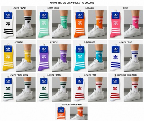 Adidas originals trefoil crew - originals,