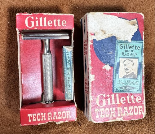 Antique gillette tech razor - gillette, in