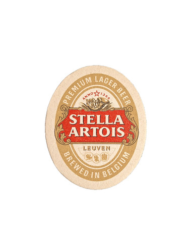 Stella artois beer mat - beer,