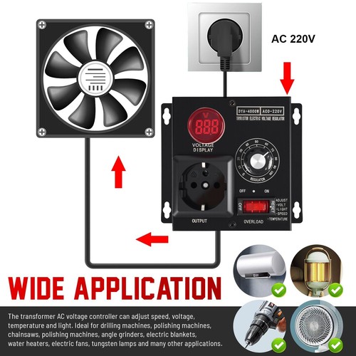 220v 4000w variable voltage - 220v,