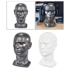 PVC Male Mannequin Head