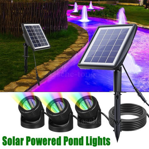 3in1 rgb solar led - solar, submersible