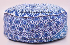 Indian Mandala Pouf Ottoman