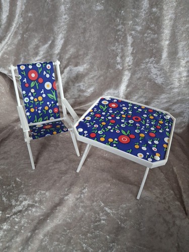 Vintage sindy rare patio table - rare,