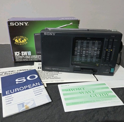 Sony icf sw10 band portable - sony,