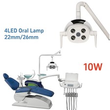 Dental 10W LED Lamp Oral Cold Light For Dental Chair Unit 4 LED New