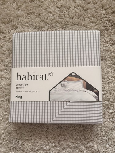 Habitat kingsize grey - habitat,