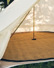 BELL TENT COIR MATTING- 4M And 5M Bell tents Glamping Camping Outdoor Carpet 
