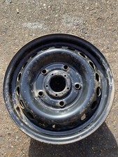 16" FORD TRANSIT CUSTOM  2012 - 2023 Steel Wheel Black STEEL RIM X1 WHEEL