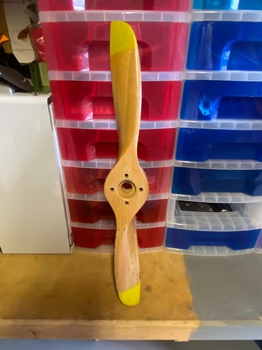 Aircraft wood propeller - wood, 26"