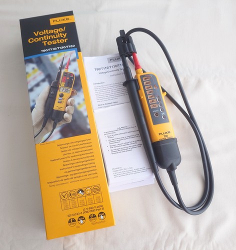 Fluke t90 voltage continuity - fluke,
