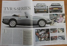 Original TVR S-SERIES Buyers