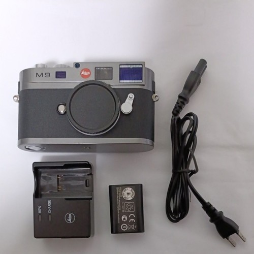 Leica body steel gray - m9,