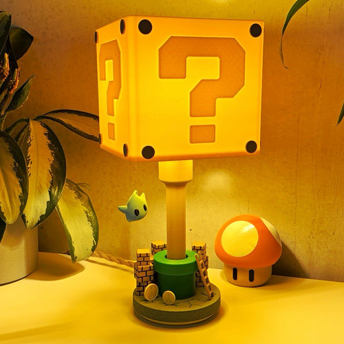 Super mario question block - super,