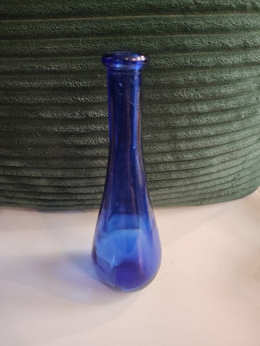 Cobalt blue glass teardrop - cobalt,