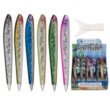 FISH SHAPE PEN GIRLS BOYS CHILDRENS UNUSUAL NOVELTY SCHOOL MENS CHRISTMAS GIFT