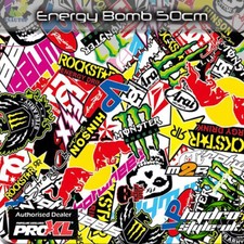 Energy Bomb - Hydrographics Film Hydro Dipping Transfer Graphic