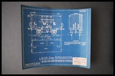 00 GAUGE LMSR 12 Ton Model Railway Rolling Stock John E Skinley Line Drawing