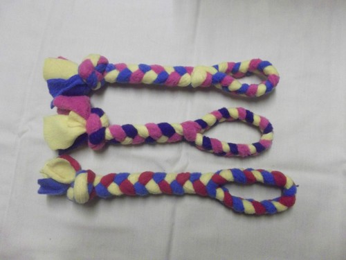 Fleece tug tuggy dog - fleece,