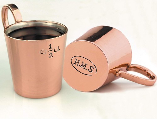 Rum measure half gill - rum,