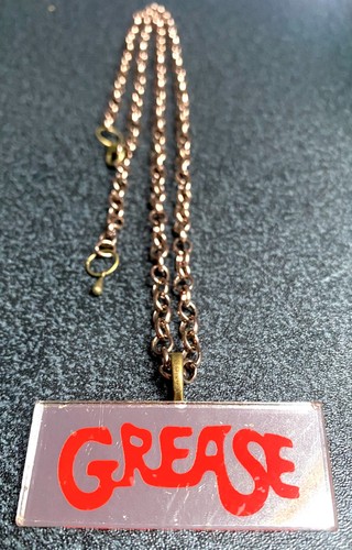 Grease movie necklace vintage - grease,