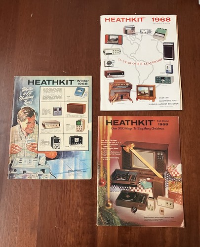 Heathkit 1968 catalogs lot - 1968, of