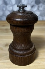Pepper mill wooden metal