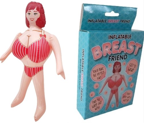 Inflatable breast friend - inflatable,