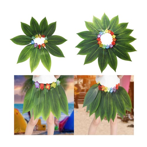 Grass skirt hawaiian leaf - grass,
