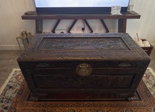 Antique Oriental Camphor Wood