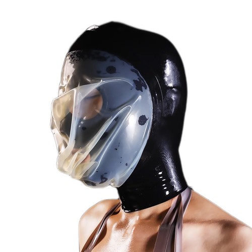 Double layer latex hood - double-layer,