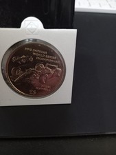 Isle of Man  1994 £5 COIN; PPG INDYCAR WORLD SERIES CHAMPION 1993 NIGEL MANSELL