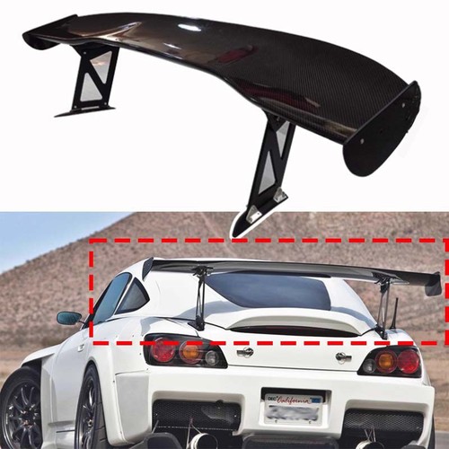 Real carbon fiber - fiber, rear