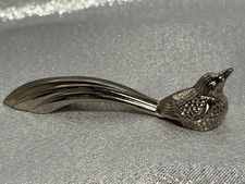SILVER PLATED BIRD PHEASANT