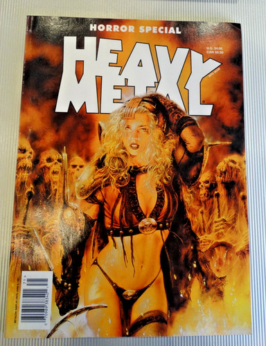 Heavy metal magazine horror - magazine,