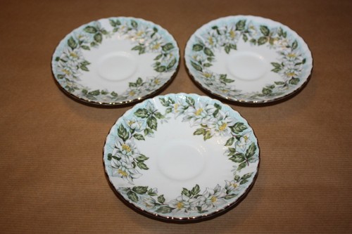 Vintage saucers flower - saucers,
