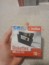 10x IMATION Floppy Disks 2HD